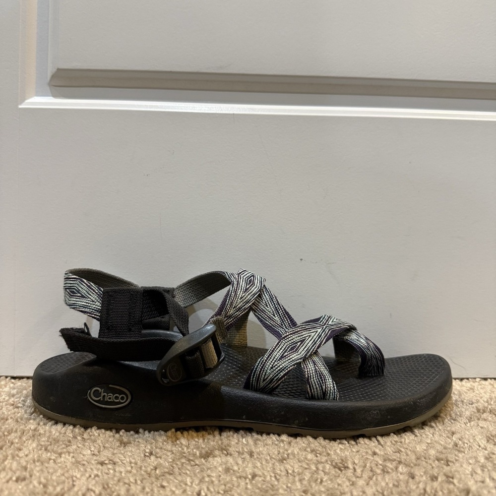 Chaco Sandals Shoes Womens Size 10 Black Strappy Vibram Hiking Water Outdoor
